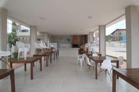 Apartamento para alugar com 42m², 2 quartos e 1 vagaÁrea comum - Salão de festas