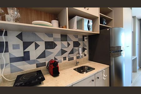 Studio para alugar com 24m², 1 quarto e sem vagaCozinha