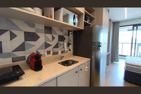 Studio para alugar com 24m², 1 quarto e sem vagaCozinha