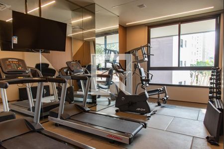 Studio para alugar com 24m², 1 quarto e sem vagaAcademia