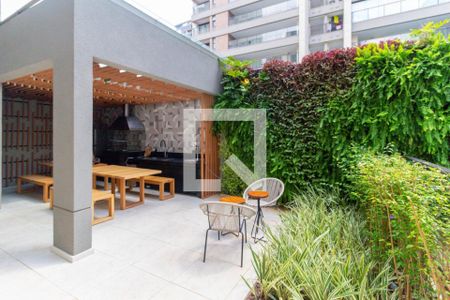 Studio para alugar com 24m², 1 quarto e sem vagaChurrasqueira