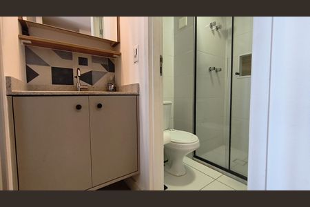 Studio para alugar com 24m², 1 quarto e sem vagaBanheiro