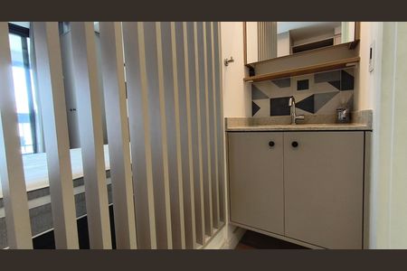 Studio para alugar com 24m², 1 quarto e sem vagaBanheiro