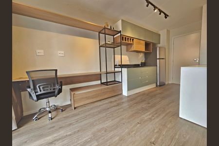 Studio para alugar com 29m², 1 quarto e sem vaga