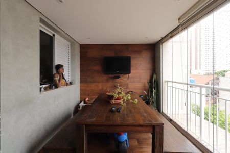 Sacada de apartamento à venda com 3 quartos, 106m² em Chácara Califórnia, São Paulo