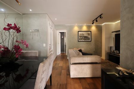 Sala de apartamento à venda com 3 quartos, 106m² em Chácara Califórnia, São Paulo