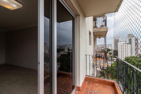 Varanda da Sala de apartamento à venda com 3 quartos, 128m² em Santa Terezinha, São Paulo