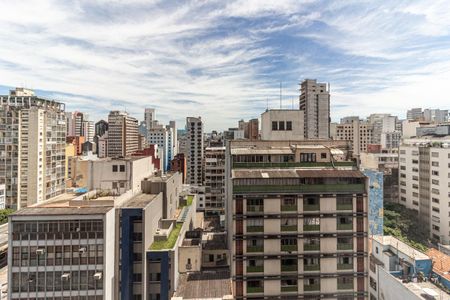 Vista da Sala de apartamento à venda com 2 quartos, 59m² em Vila Buarque, São Paulo