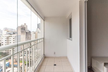 Varanda da Sala de apartamento à venda com 2 quartos, 59m² em Vila Buarque, São Paulo