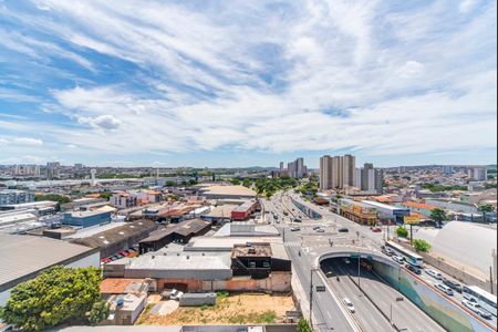 Vista da Varanda da Sala de apartamento para alugar com 1 quarto, 54m² em Vila Vilma, Santo André