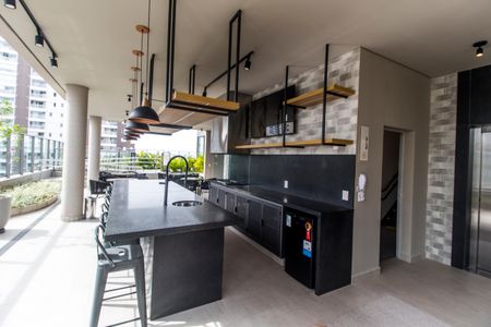 Apartamento para alugar com 54m², 1 quarto e 1 vagaÁrea gourmet