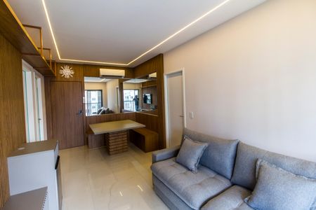 Sala  de apartamento para alugar com 1 quarto, 54m² em Alphaville Industrial, Barueri