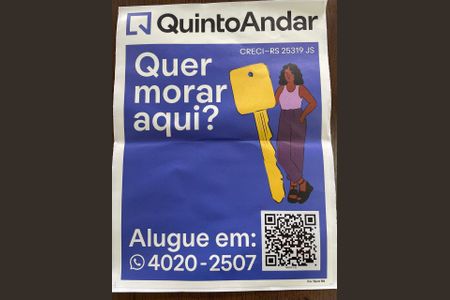 Apartamento para alugar com 50m², 1 quarto e 1 vagaPlaca Cod. MGDF-133