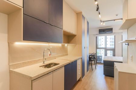 Studio para alugar com 24m², 1 quarto e sem vaga Studio para alugar com 24m², 1 quarto e sem vagaCozinha