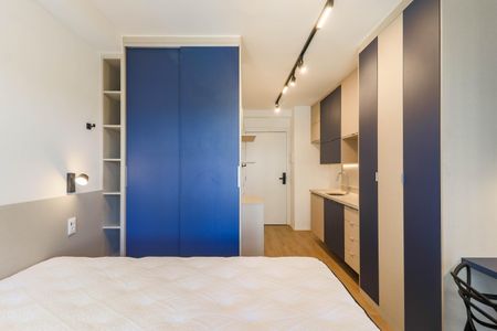 Studio de kitnet/studio para alugar com 1 quarto, 24m² em Brooklin, São Paulo