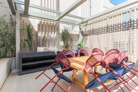 Studio para alugar com 24m², 1 quarto e sem vaga Studio para alugar com 24m², 1 quarto e sem vagaÁrea comum - Churrasqueira