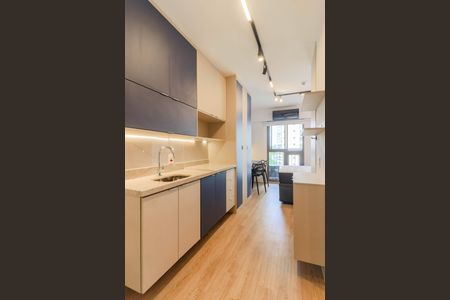 Studio para alugar com 24m², 1 quarto e sem vaga Studio para alugar com 24m², 1 quarto e sem vagaCozinha