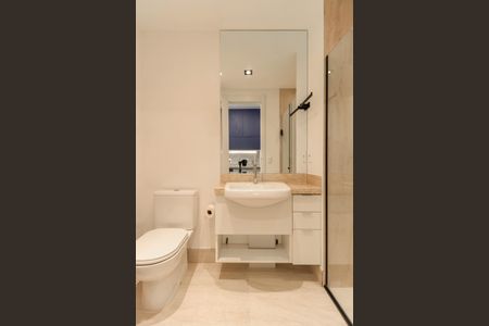 Studio para alugar com 24m², 1 quarto e sem vaga Studio para alugar com 24m², 1 quarto e sem vagaBanheiro