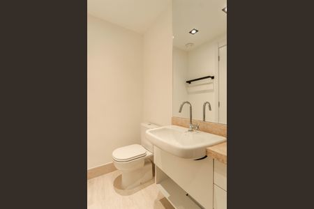 Studio para alugar com 24m², 1 quarto e sem vaga Studio para alugar com 24m², 1 quarto e sem vagaBanheiro