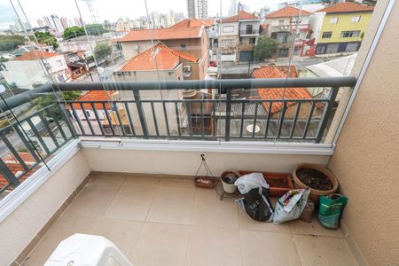 Varanda de apartamento à venda com 1 quarto, 39m² em Vila Dom Pedro I, São Paulo