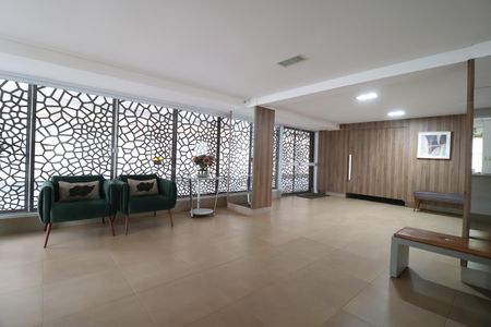 Apartamento para alugar com 78m², 2 quartos e 2 vagasHall social