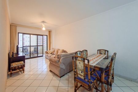 Sala de apartamento para alugar com 2 quartos, 86m² em Vila Caiçara, Praia Grande