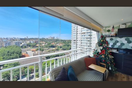 Varanda de apartamento à venda com 2 quartos, 80m² em Vila Anastácio, São Paulo