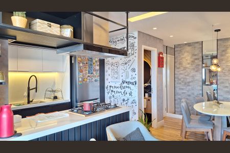 Sala de apartamento à venda com 2 quartos, 80m² em Vila Anastácio, São Paulo