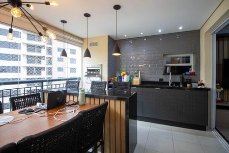 Varanda gourmet de apartamento à venda com 3 quartos, 96m² em Vila Andrade, São Paulo