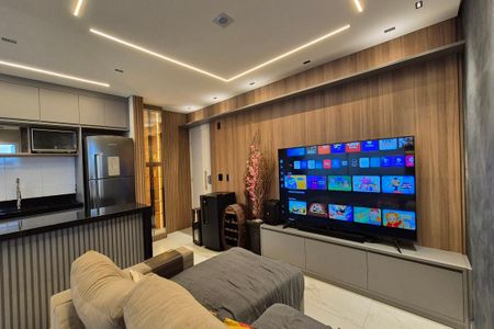 Sala de apartamento à venda com 2 quartos, 66m² em Parque Prado, Campinas