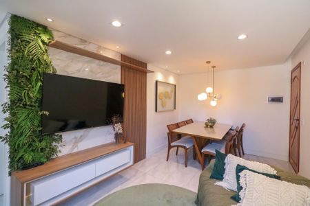 Sala de apartamento à venda com 2 quartos, 60m² em São José, São Caetano do Sul