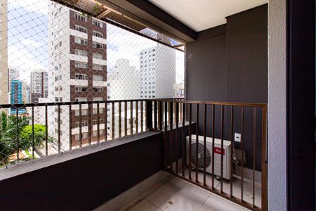 Varanda de kitnet/studio para alugar com 1 quarto, 25m² em Perdizes, São Paulo