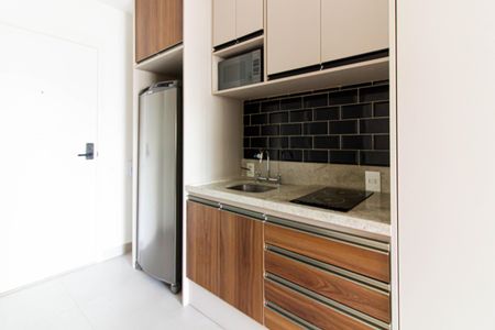 Studio para alugar com 25m², 1 quarto e sem vagaCozinha