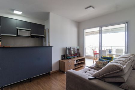 Sala de apartamento à venda com 2 quartos, 62m² em Vila Anastácio, São Paulo