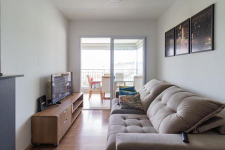 Sala de apartamento à venda com 2 quartos, 62m² em Vila Anastácio, São Paulo