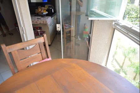 Varanda da Sala de apartamento à venda com 2 quartos, 52m² em Vila Eldizia, Santo André