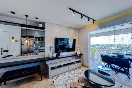 Sala de apartamento para alugar com 2 quartos, 80m² em Vila Bertioga, São Paulo