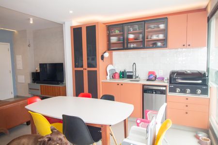 Varanda Gourmet de apartamento à venda com 3 quartos, 95m² em Jardim das Acacias, São Paulo