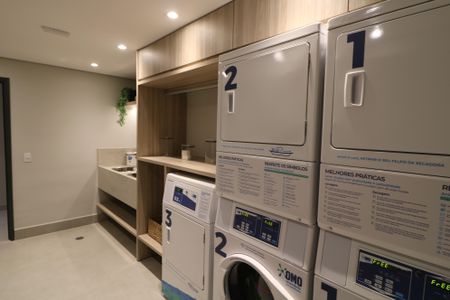 Studio para alugar com 28m², 1 quarto e sem vagaLavanderia