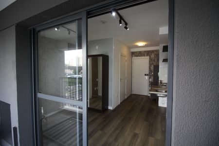 Varanda da Sala de kitnet/studio para alugar com 1 quarto, 28m² em Jardim Independência (são Paulo), São Paulo