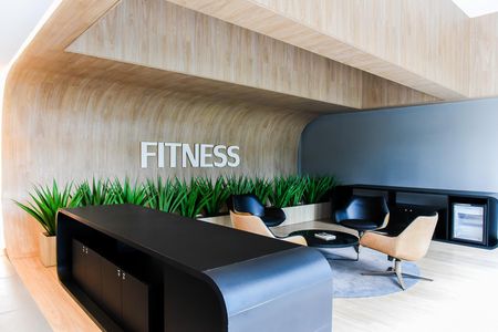 Apartamento para alugar com 67m², 3 quartos e 2 vagas Apartamento para alugar com 67m², 3 quartos e 2 vagasÁrea comum - Academia