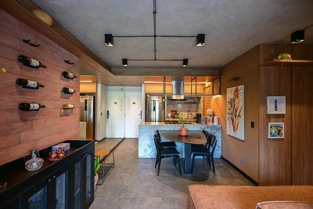 Apartamento à venda com 65m², 1 quarto e 2 vagasSala