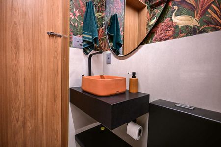 Apartamento à venda com 65m², 1 quarto e 2 vagasBanheiro