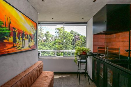 Apartamento à venda com 65m², 1 quarto e 2 vagasVaranda