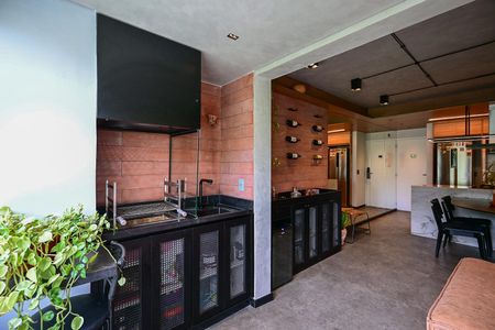 Apartamento à venda com 65m², 1 quarto e 2 vagasVaranda