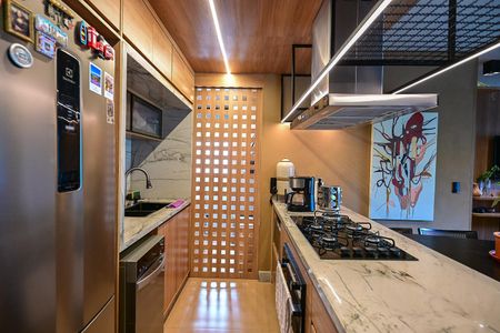 Apartamento à venda com 65m², 1 quarto e 2 vagasCozinha