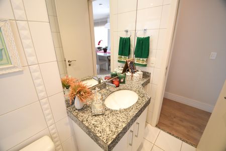 Apartamento à venda com 81m², 3 quartos e 2 vagasBanheiro Social