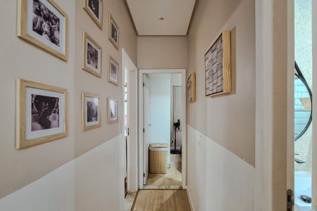 corredor de apartamento à venda com 2 quartos, 69m² em Jardim Calux, São Bernardo do Campo