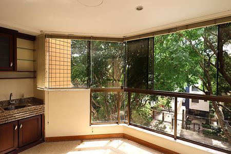 Apartamento para alugar com 104m², 3 quartos e 2 vagasVista da Sacada