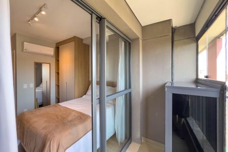 Studio para alugar com 25m², 1 quarto e sem vagaVaranda